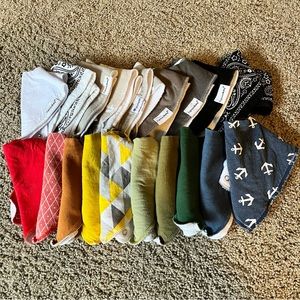 Bundle Baby Bandanas (qty 19)